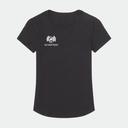 Womens Front of House Friendly - White Logo Crew