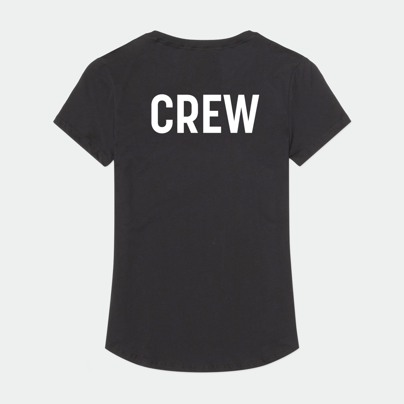 Womens Front of House Friendly - White Logo Crew